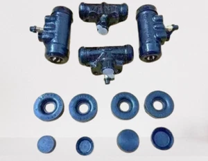 Fits Willys jeep 41-68 MB GPW M38 CJ2A CJ3A M38A1-A1484 Brake Wheel Cylinder Set - Foto 1 di 7