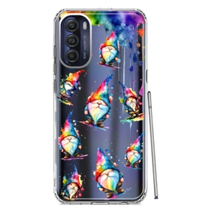 For Motorola Moto G Stylus 4G 2022 Shockproof Case Water painting Splash Gnomes - Picture 1 of 6