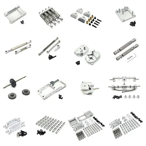For Rc 1/12 MN168 4WD Off-Road Crawler car Aluminum Metal Silver Upgrade Parts - Bild 1 von 49