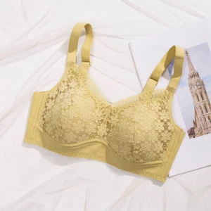 Women Bali Bra Wirefree Lingerie Ultimate Lift True Support Bras Lace Underwear - Picture 1 of 28