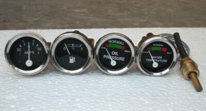 for Massey Ferguson Temp, Oil Pr (Male) Fuel, Ampere Gauge Set TE20,T020,T030@vd - Picture 1 of 4