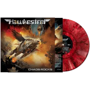 Hawkestrel - Chaos Rocks (vinilo de mármol rojo) - Imagen 1 de 3