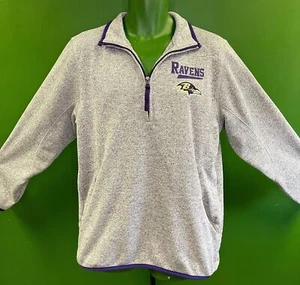 NFL Baltimore Ravens Pullover 1/4 Zip Pulli Oberteil Herren Medium - Bild 1 von 6
