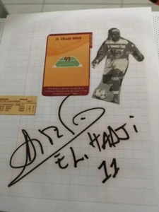 El Hadji Diouf Rc Objektiv Autogramm Fußball - Bild 1 von 1