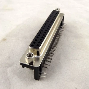 10x D-SUB DB37 37Pin 2 Rows Female Right Angle PCB Solder Adapter Connector - Picture 1 of 7