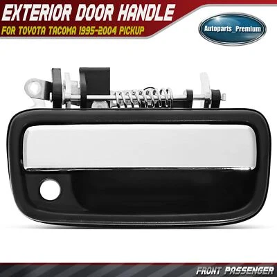 Manija de puerta exterior de metal mejorada con cerradura para Toyota Tacoma delantera derecha Foto 1 de 4
