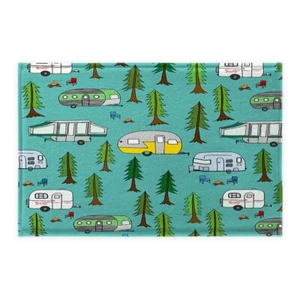 Caravan Camper Bath Mat Shower Floor Mats Foam Door Rug Indoor Kitchen Washable - Picture 1 of 7