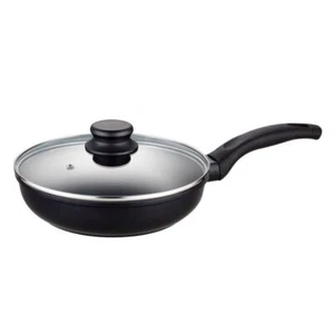 Benzer - Premium Non-Stick Induction Saut� Pan with Glass Lid 28cm - Picture 1 of 5