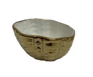 FABLE Aura Gold Trinket Dish Shell Design Made in Portugal - Bild 1 von 10