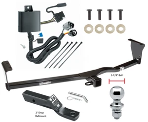 Trailer Hitch For 11-13 KIA Sorento V6 w/ Factory Tow Package Wiring 1-7/8" Ball - Picture 1 of 7