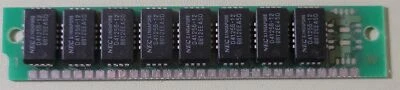 NEC MC-41256A8B-12 SIMM RAM , 256Kb, 30-Pin - Image 1 of 4