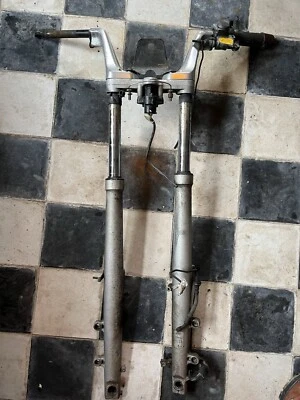 BMW R1100RT R850RT FRONT FORK & HANDLEBAR ASSY GERMANY OEM - Imagem 1 de 4