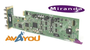 Miranda GV AMX-1881 HD/SD 8 AES Embedder w/ AMX-1881-75-DRP Backplane - Picture 1 of 5