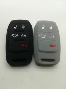 2*Cubierta de llave de silicona para 2019 2020 2021 2022 2023 2024 RAM 2500 3500 4500 5500 - Imagen 1 de 7