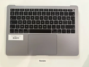 Topcase clavier Azerty pour Macbook Air 13" A1932 2018-2019 Gris Sideral - Photo 1/4