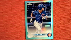 2022 Topps Pro Debut Chrome Aqua Refractor #PDC-14 Kevin Alcantara 3/75 - Picture 1 of 2