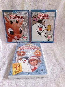Rudolph das rotnasige Rentier, Frosty, Christmas Sing-A-Long Blu-Rays, DVD - Bild 1 von 10
