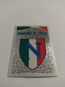 FIGUR FUSSBALL FLASH 91 ABZEICHEN NEAPEL ITALIENISCHER MEISTER MIT SEIDE - Bild 1 von 2