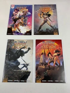 Frank Frazetta’s Dawn Attack #1-4 of 5 (# 5 canceled)(Opus, 2022) NM+ - Bild 1 von 5