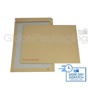 20 x C3 A3 BOARD BACK BACKED ENVELOPES 457x324mm PIP - Picture 1 of 6