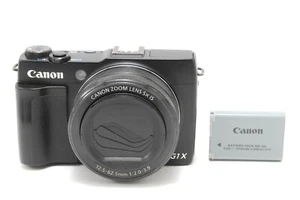 【NEAR MINT】Canon PowerShot G1 X Mark II Digital Camera Black From Japan English - Picture 1 of 9
