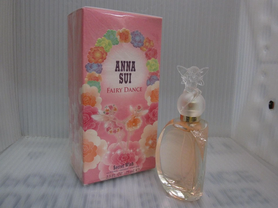 ANNA SUI SECRET WISH FAIRY DANCE 2.5 FL oz / 75 ML EDT caja sellada en aerosol Foto 1 de 1