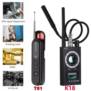 Anti-Spion Kamera Wireless RF Detektor GSM Bug GPS Tracker Finder Scanner Gerät - Bild 1 von 23