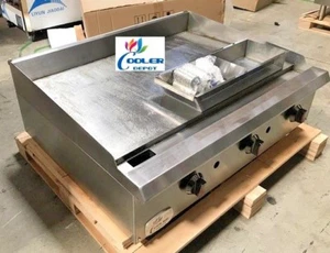 NEW 36" Toastmaster Griddle Gas/Propane Thermostatic Grill Model CD-TG36 NSF - Picture 1 of 4