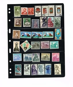 LOTE DE SELLOS POSTALES USADOS ESPAÑA EN TODO EL MUNDO #1 (130 SELLOS)  - Imagen 1 de 4