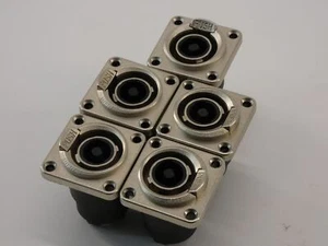 *Lot of 5* Neutrik NLT4FP speakON Female Connector 4P - Picture 1 of 6