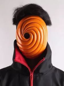 Naruto Uchiha Madara Obito Tobi Halloween Mask Cosplay Costume Maske Maschera - Bild 1 von 5