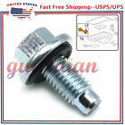 11562588 Oil Pan Drain Plug Bolt w/ O-Ring For GM Buick Cadillac Engine M12x1.75 Chevrolet Uplander