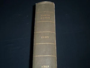 1922 JAMES ENSOR VOLUME BY GREGOIRE LEROY - LIMITED EDITION #175 OF 530 - Z 115 - Picture 1 of 9