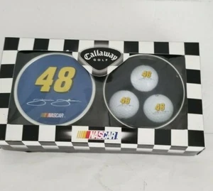Callaway Golfball Blech Set Nascar Jimmy Johnson 48 Vintage - Bild 1 von 7