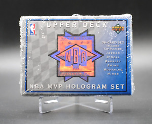 1992-1993 Upper Deck NBA MVP Hologram Sealed 36-Card Box Set JORDAN SHAQ BARKLEY