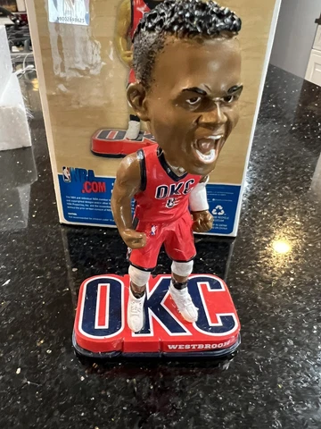 Oklahoma City Thunder Russell Westbrook mini bobblehead foco Cover