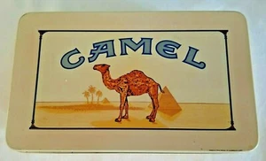 Vintage 1992 Camel Cigarettes Hinged Match Tin With 43 Camel Match Books - Picture 1 of 11