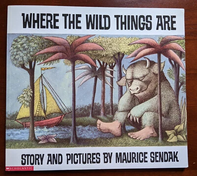 Where the Wild Things Are Maurice Sendak Scholastic Paperback 1991 adventure - Image 1 of 4