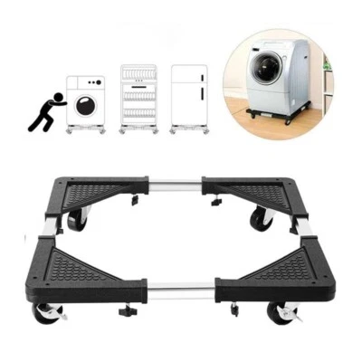 BASE SUPPORTO MOBILE CON RUOTE PER FRIGORIFERO LAVATRICE ELETTRODOMESTICI 60X70
