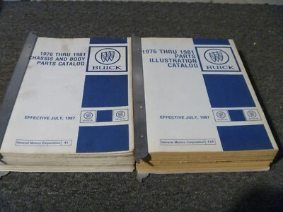 Buick Century 1976-1981 y manual de catálogo de piezas personalizadas 1977 1978 1979 1980 Foto 1 de 4