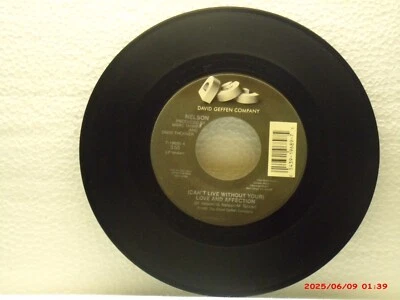 NELSON-(45)-(CAN'T LIVE WITHOUT YOUR) LOVE AND AFFECTION/WILL YOU LOVE ME?- 1990 - Image 1 of 2