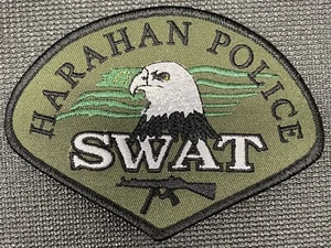 Harahan, Louisiana “SWAT” Police Uniform Shoulder Patch. - Picture 1 of 1