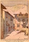 Andorre Andorra / Une Rue Pittoresque / Illustration De Gignoux 1933