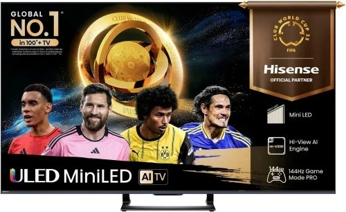 Hisense 55U7Q Fernseher 55 Zoll, 4K Mini LED ULED, Smart TV, Hi-View AI Engine - Bild 1 von 1