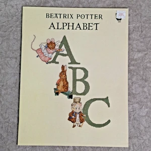 Beatrix Potter Alphabet Counted Cross Stitch Chart Green Apple 593, PG - Picture 1 of 3