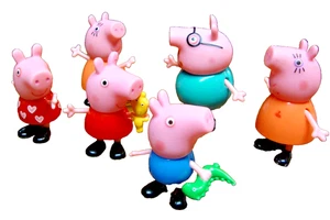 Peppa Pig & Friends 6 Stück Figuren Lot #4 Spielzeug Mini Figuren Tortenaufleger 188 - Bild 1 von 3