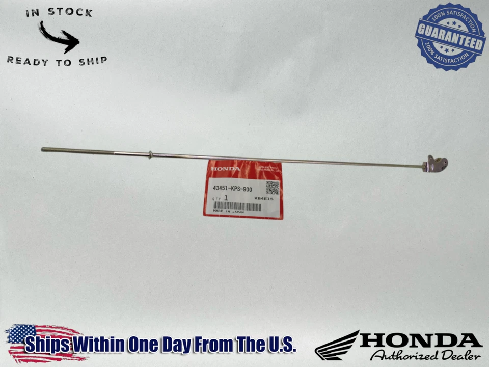 本田正品原始设备制造商正品本田后制动杆 2003 - 2019 CRF230F 43451-KPS-900 — 第 1/4 张图片