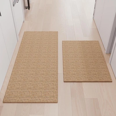 Alfombras y tapetes de cocina antideslizantes lavables [2 piezas] (24" x 36"+ 24" x 60"), absorbentes... Foto 1 de 4