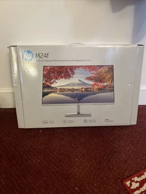 New HP M24f 23.8 inch Diagonal FHD Computer Monitor Factory Sealed ❤️ In Box 🖥️ - Image 1 of 4