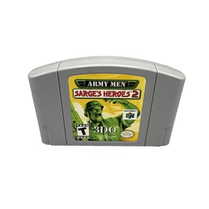 Army Men Sarge's Heroes 2 Grey Cart Variant - Nintendo 64 (N64) Cartridge Only - Bild 1 von 9